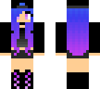 girl with purple hair edited