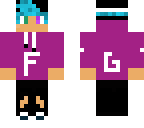 grapefish blue hair 