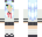 kawaii teen cat schoolgirl