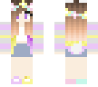 pastel bunny girl