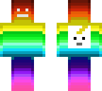 rainbow person