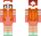 santa hat red head