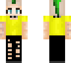v2 yellow t shirt