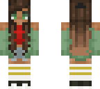 aesthentic girl brown hair 