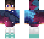blue and purple berry guy