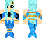 blue mermaid