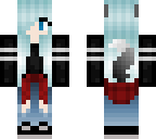 blue wolf girl