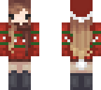 chibi christmas girl