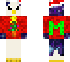 christmas galixy penguin
