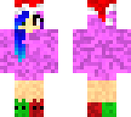 christmas lady alpaca