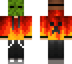 flame zombie boy