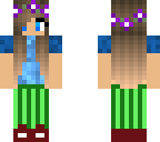 mixed up beach girl