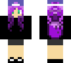 purple hair change