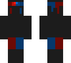 red and blue