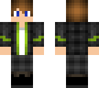 winter teen boy