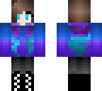 blue and purple