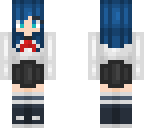 blue school girl
