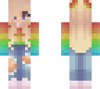 cute rainbow girl