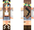 flower crown girl