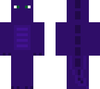 midnight purple colored dragon