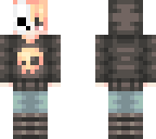 orange skull boy