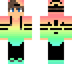 rainbow nike boy
