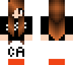 the girl with long hair 