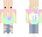 rainbow flower chibi