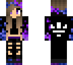 blue and purple adidas girl