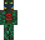 camouflaged soldier