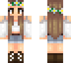 flower crown girl