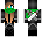green masked girl ninja