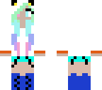 my first skin for the girls