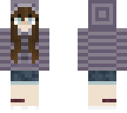 stripped hoodie