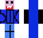 blue creepy manneke