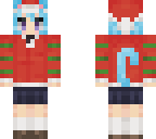 christmas cat girl neko skin