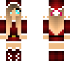 slightly edited xmas girl
