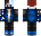 some skin with santa hat
