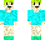 two-faced pixel man