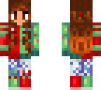 two-tone christmas sweater