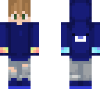 a blue boy