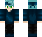 blue haired chian ninja