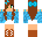 blue party girl