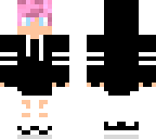 cute pink hair boy