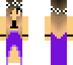 emphia with purple dress