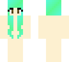 green hair