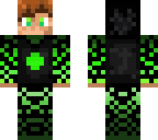 green hoodie