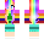 rainbow girl