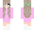 beautiful spring pink girl
