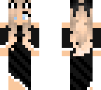 black dress cat girl